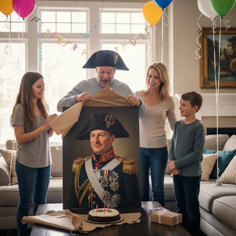 Michelle W. with their MemoPaint canvas