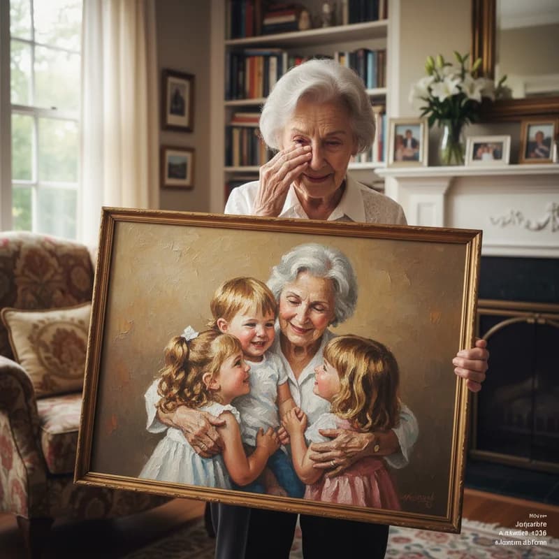 Robert K. with their MemoPaint canvas